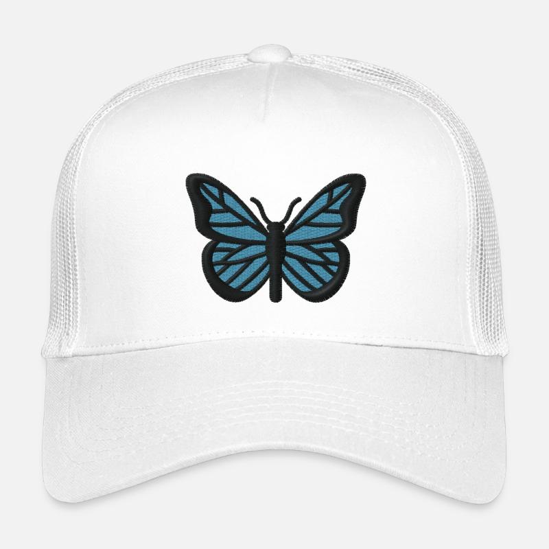 Butterfly embroidered Kids’ Trucker Cap
