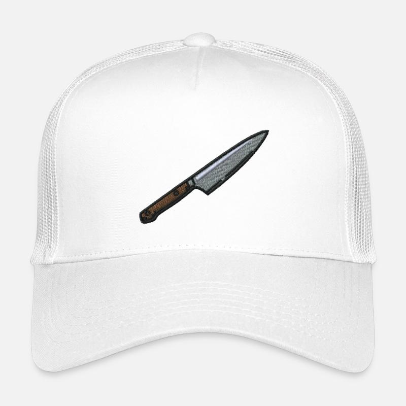 Messer - Kinder Trucker-Cap - Weiß