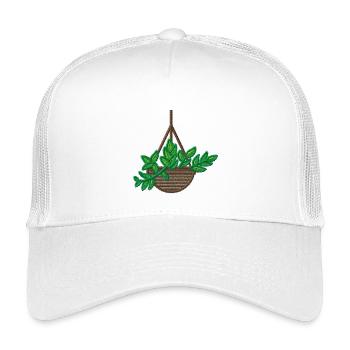 Indoor plant - Kids’ Trucker Cap - white - Front