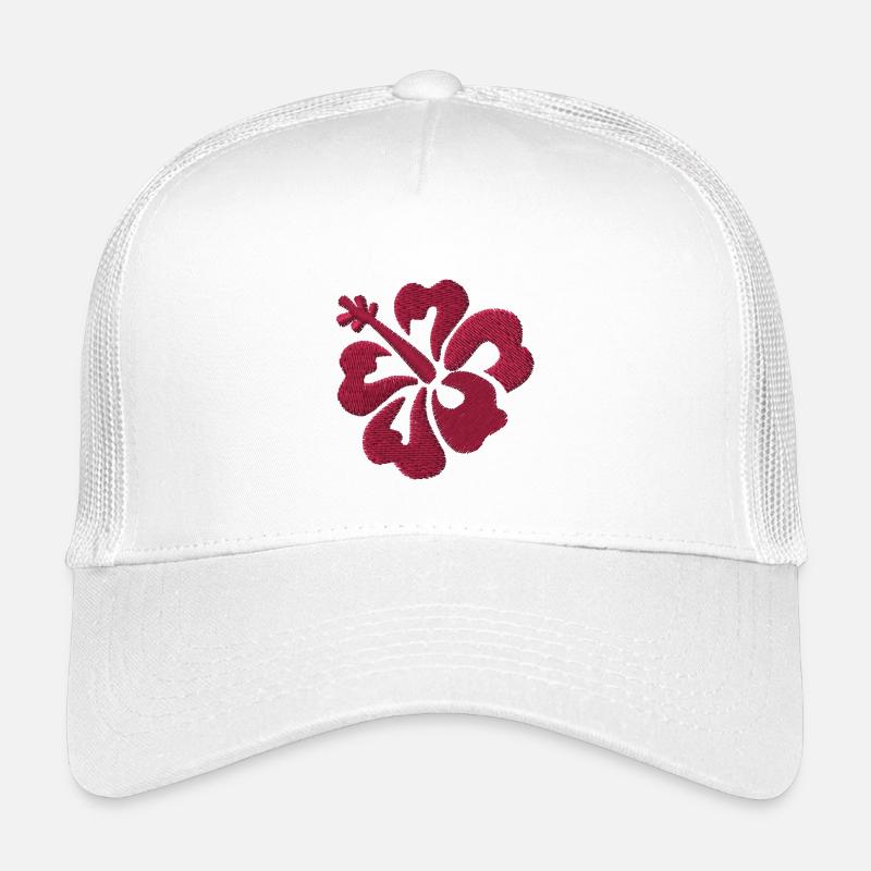 Flower embroidered Kids’ Trucker Cap