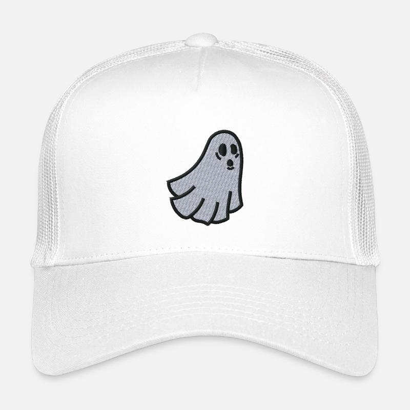 Ghost - Kinder Trucker-Cap - Weiß