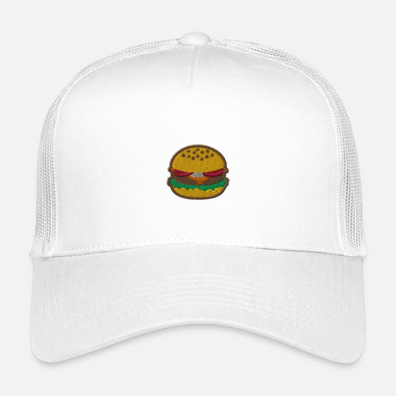 Burger 1 - Kinder Trucker-Cap - Weiß