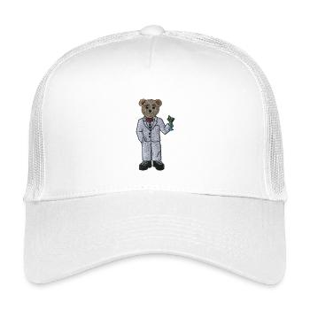 Teddy bear 6 - Kids’ Trucker Cap - white - Front