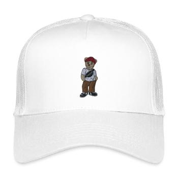Teddy bear 4 - Kids’ Trucker Cap - white - Front