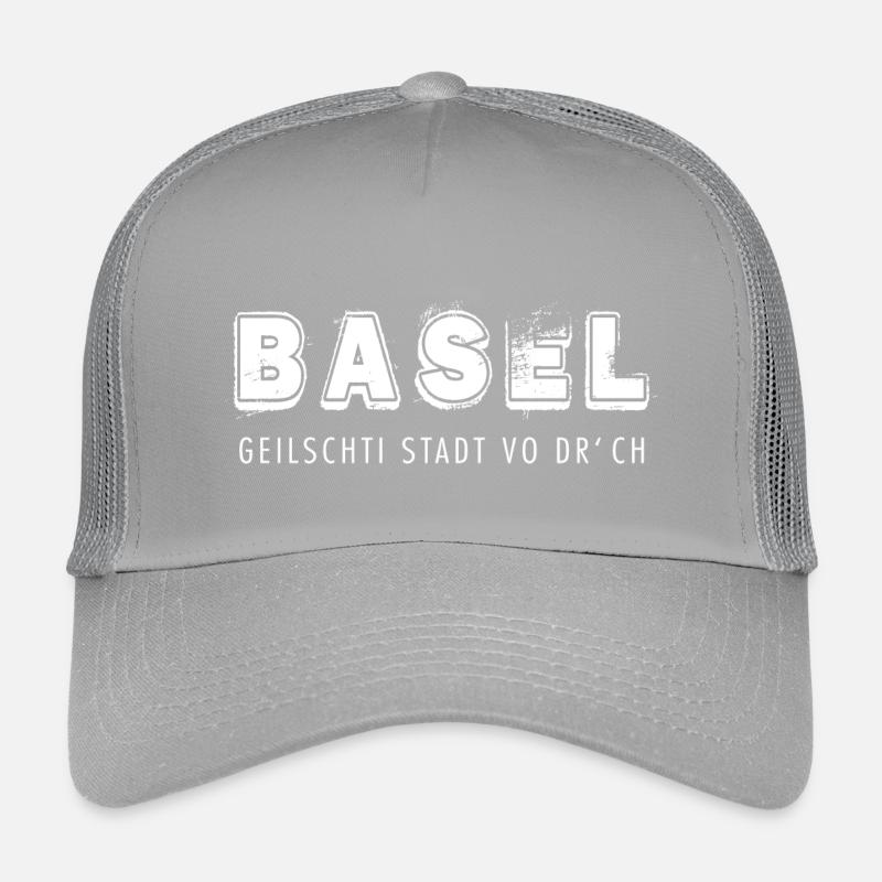 BASEL geilschti Stadt vo dr Schwiz Kinder Trucker-Cap