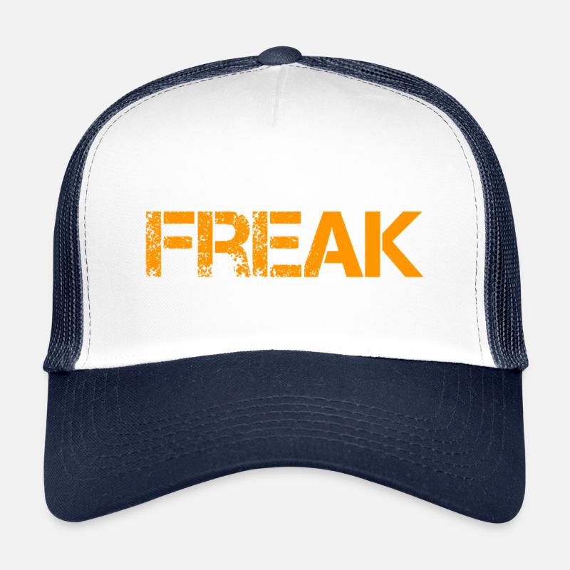 Freak V2 - Kinder Trucker-Cap - Weiß/Navy
