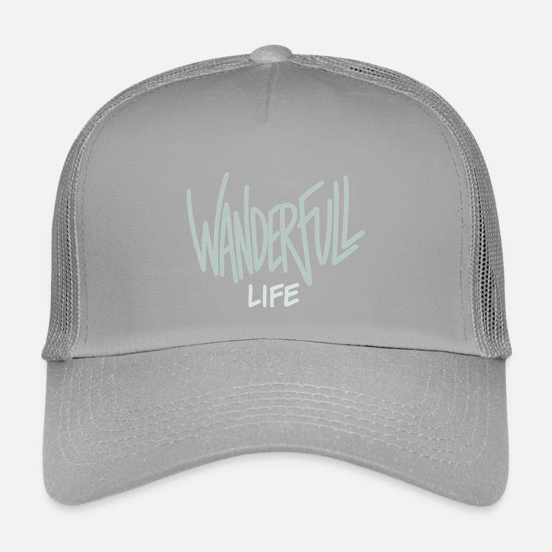 Wanderfull Life - Word Game Wanderlust Kids’ Trucker Cap
