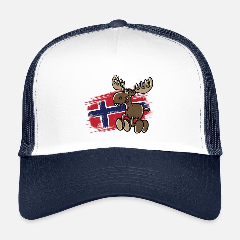 Norwegen - Elch Kinder Trucker-Cap