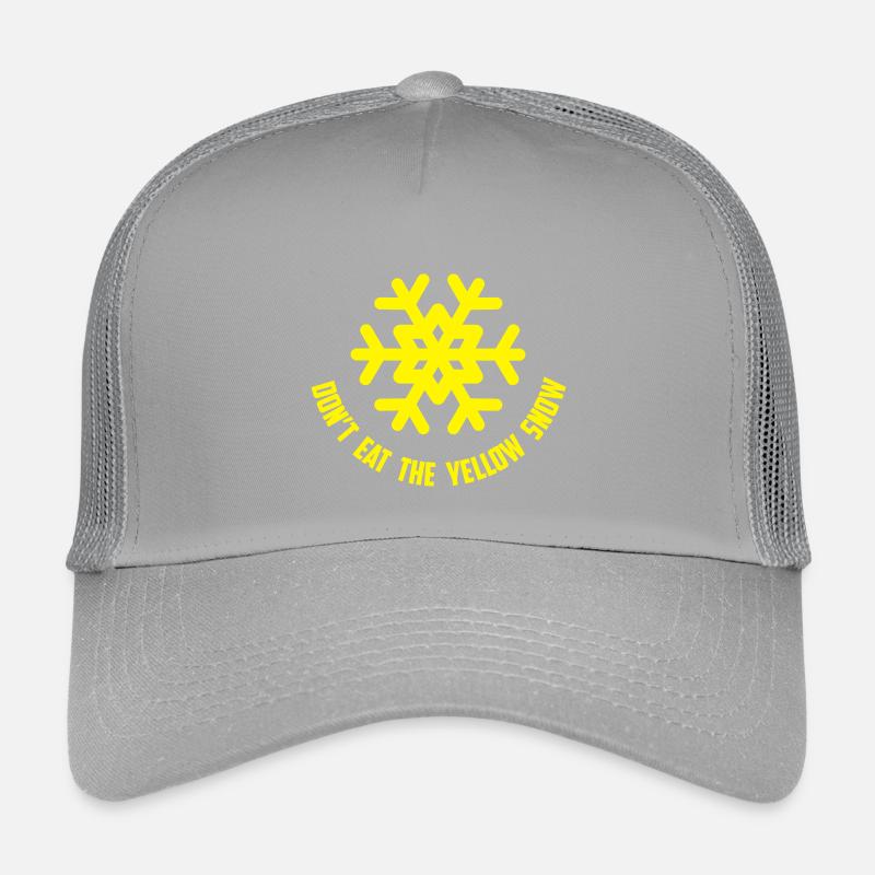 la neige jaune neige jaune Casquette trucker enfant