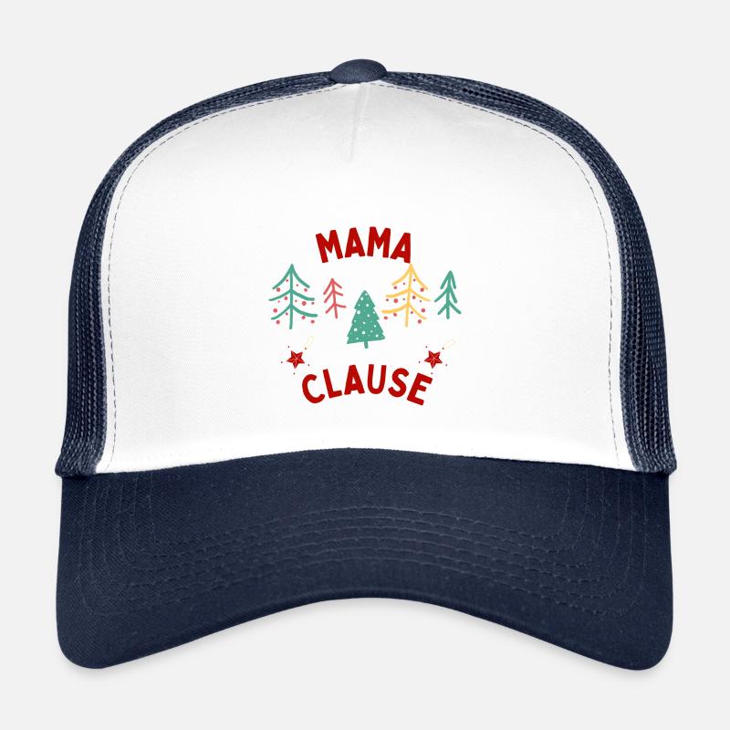 Weihnachtsdekoration mit Mama Claus Kinder Trucker-Cap