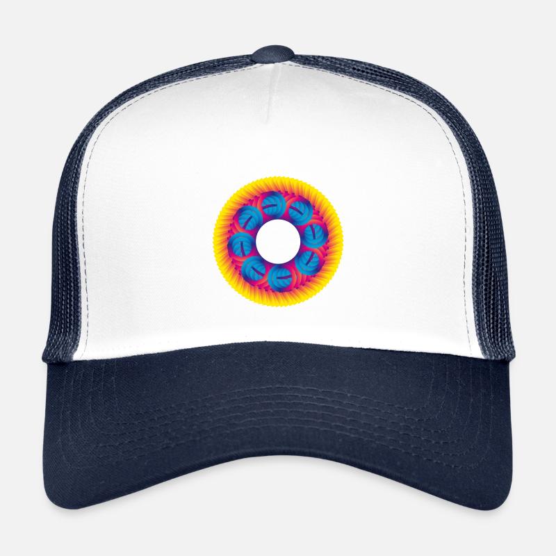 Sprocket circle colorful spectral Kids’ Trucker Cap