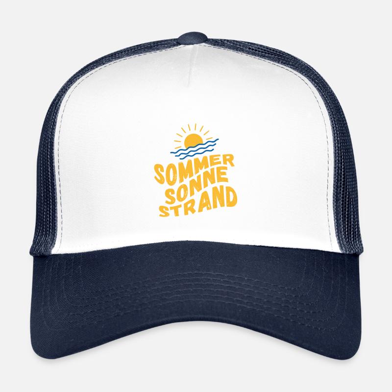 Summer, sun, beach and sea Kids’ Trucker Cap