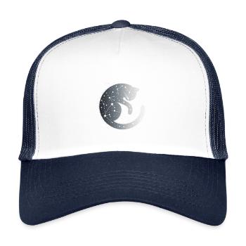 Stille - Kinder Trucker-Cap - Weiß/Navy - Vorne