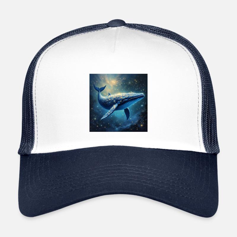 Power Animal Galactic Whale Kids’ Trucker Cap
