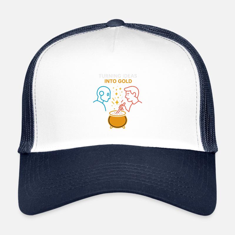 Turning Ideas into Gold – Humans & AI create M Kids’ Trucker Cap
