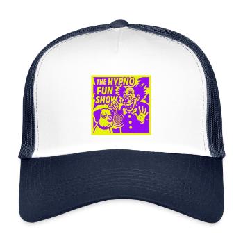 Hypno Fun Show - Kids’ Trucker Cap - white/navy - Front