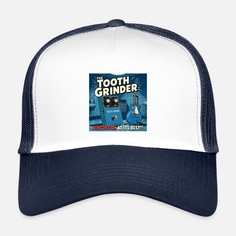 The Tooth Grinder Dentortion-Pedal - Kinder Trucker-Cap - Weiß/Navy