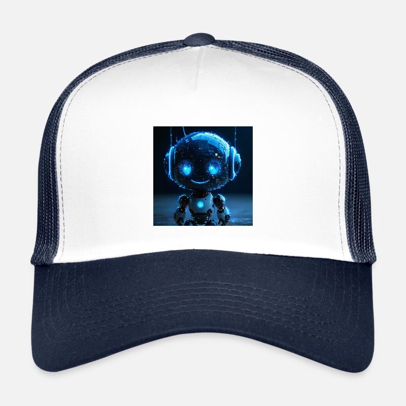 Robot ai data sniffer Kids’ Trucker Cap