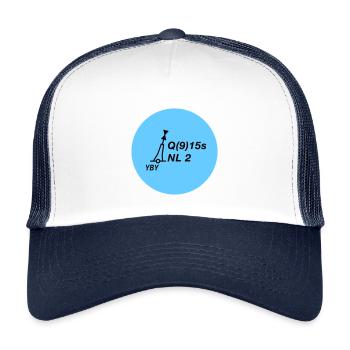 Buoy North Sea Sailing Baltic Sea Maritime - Kids’ Trucker Cap - white/navy - Front