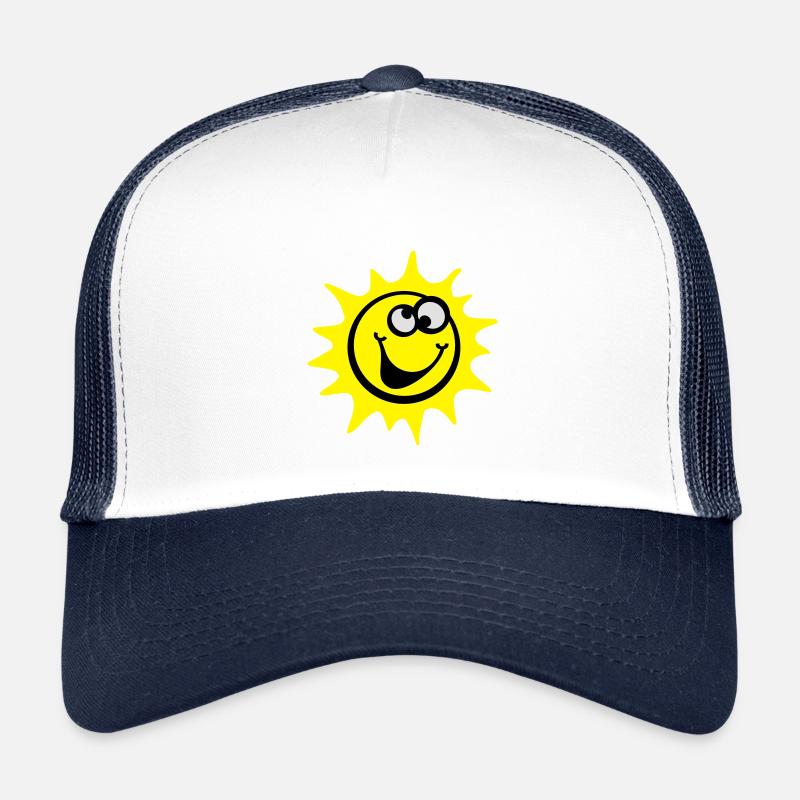 soleil smiley 3c / style comique Casquette trucker enfant