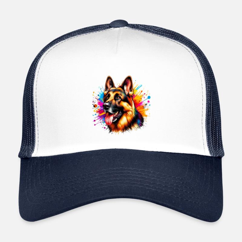 Deutscher Schäferhund Kinder Trucker-Cap
