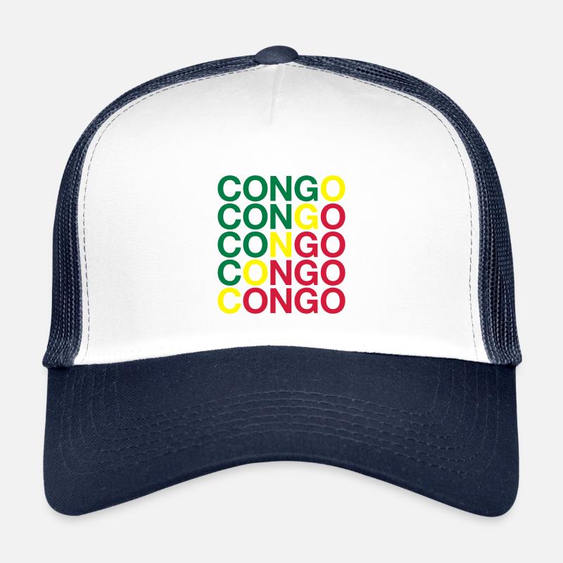 CONGO Flag Congo Casquette trucker enfant
