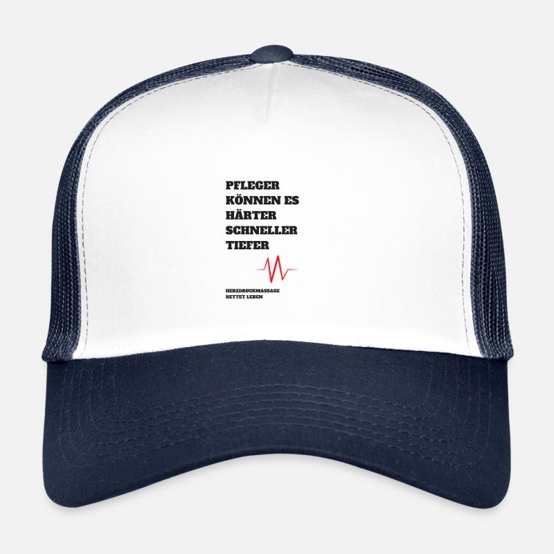 Les soignants peuvent le faire plus dur, plus vite, plus en profondeur Casquette trucker enfant
