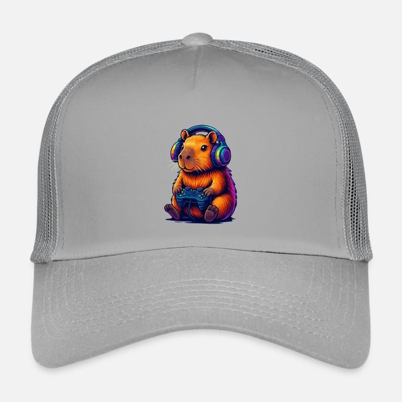 Ambiance de jeu Capybara Casquette trucker enfant
