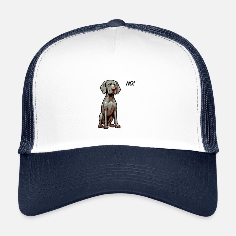 Pas de Weimaraner Weimaraner Amoureux Weimaraner Weimaraner Chien Casquette trucker enfant