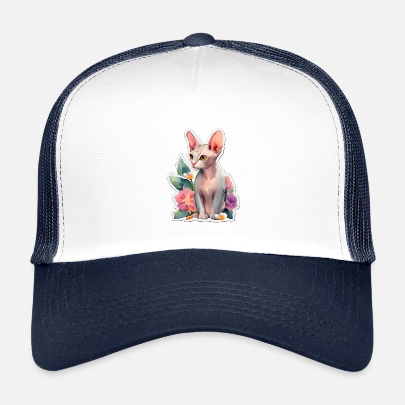 Sphynx Cat Kids’ Trucker Cap