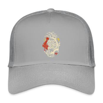 Little red riding hood - Little Red Riding Hood Fairy Tale - Kids’ Trucker Cap - light grey - Front
