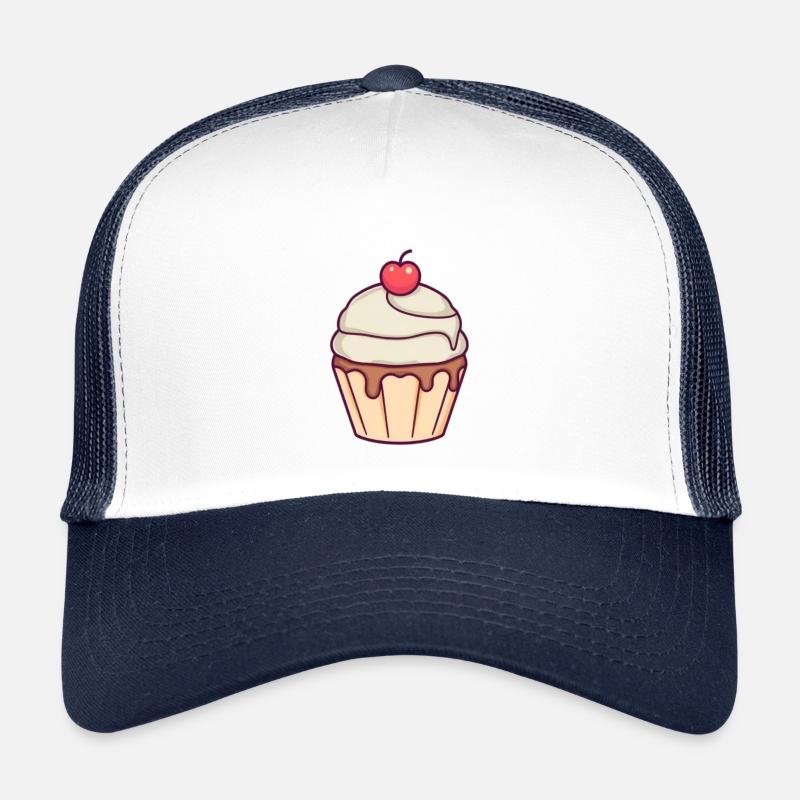 Cupcake backen, Bäckerei, Konditorei Kinder Trucker-Cap