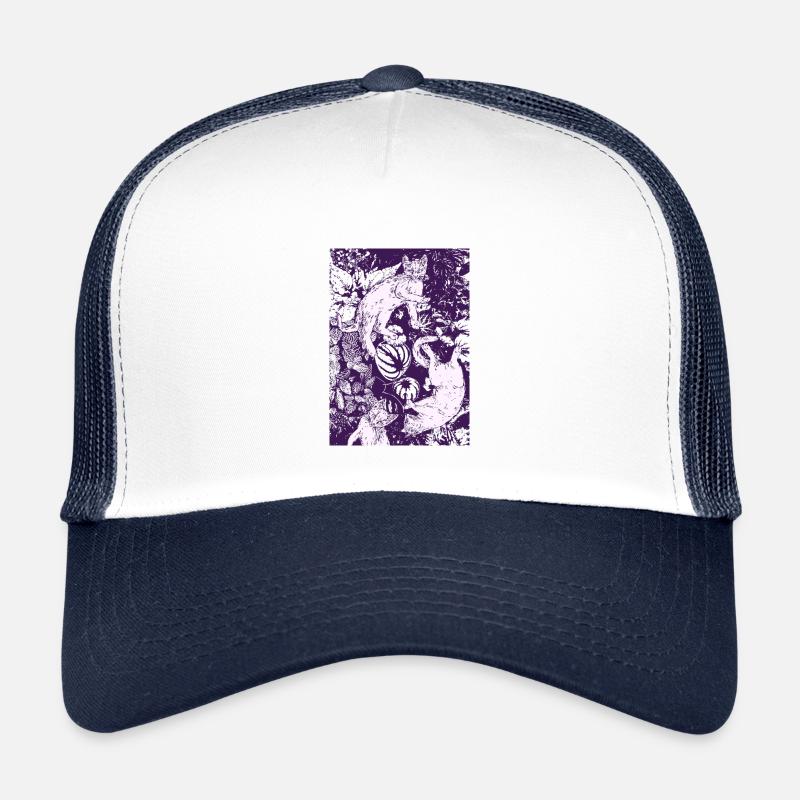 TROIS CHATONS BLANCS Casquette trucker enfant