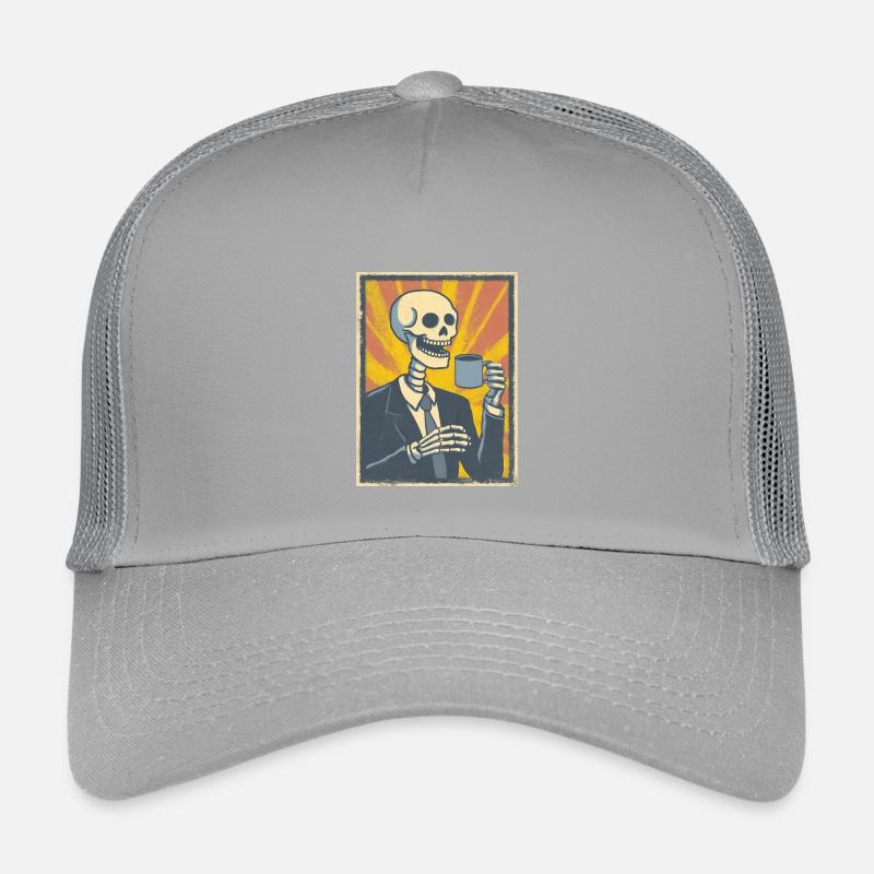 Kaffee oder Grab – was soll’s! Kinder Trucker-Cap