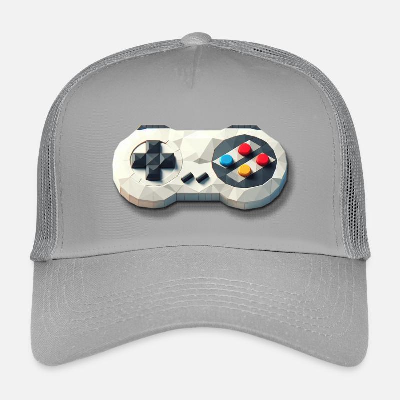Retro Gaming - Manette 16 bits pour jeux vidéo Casquette trucker enfant