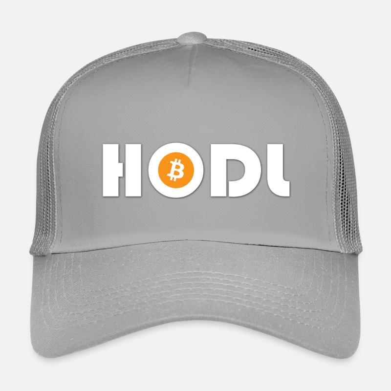 HODL Bitcoin Lettering Kids’ Trucker Cap