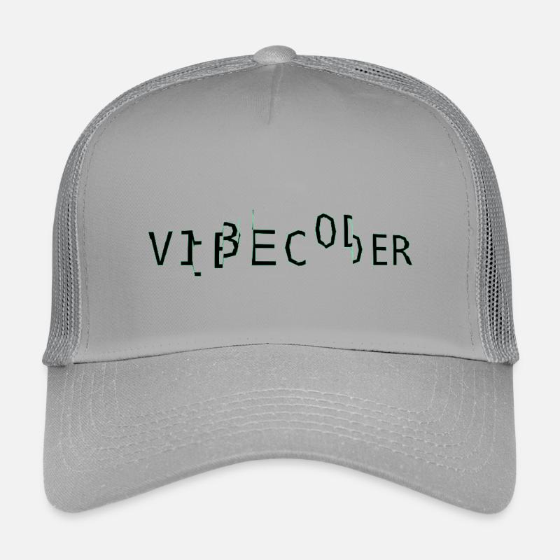 vibecoder_mono Glitch Kinder Trucker-Cap