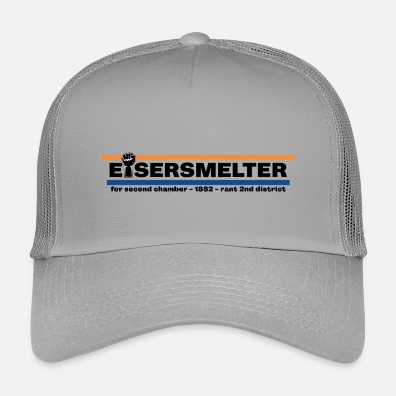 Eisersmelter 1882 - Kinder Trucker-Cap - Hellgrau