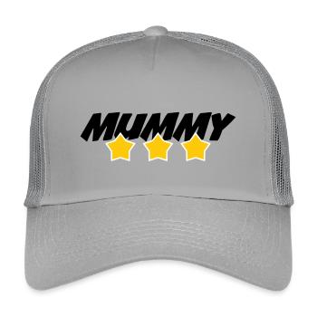 Mom of the Year - Mother's Day - Kids’ Trucker Cap - light grey - Front