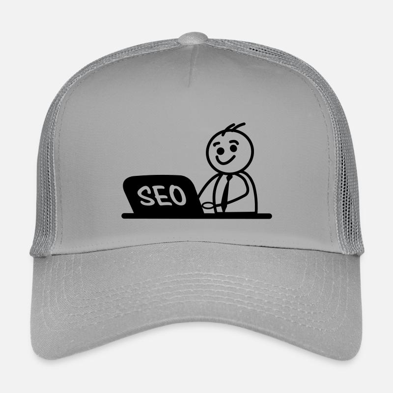 Work laptop SEO Kids’ Trucker Cap
