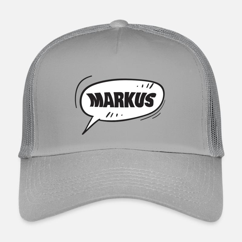 Marque : Nom de la bande dessinée Bulle de Dialogue Casquette trucker enfant