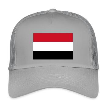 Jemen - Kinder Trucker-Cap - Hellgrau - Vorne