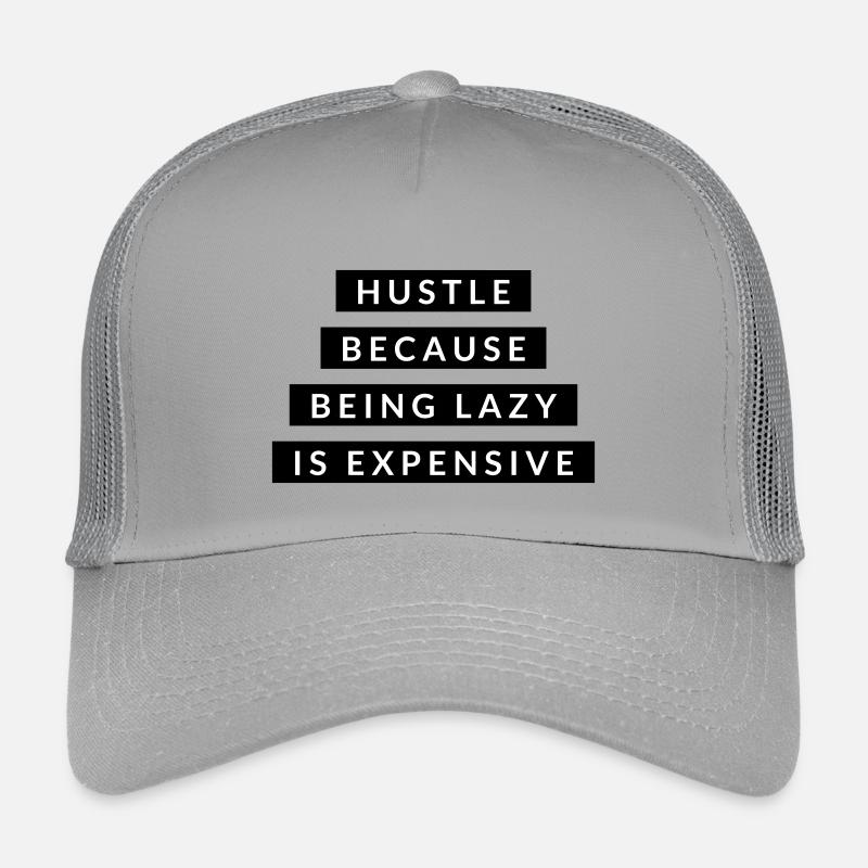 Travailler parce que la paresse - Motivation Black Casquette trucker enfant