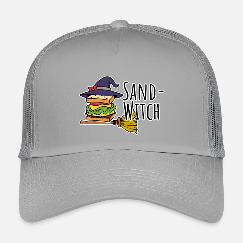 The Witch is a Sand Witch, Halloween Witches Bread! Kids’ Trucker Cap