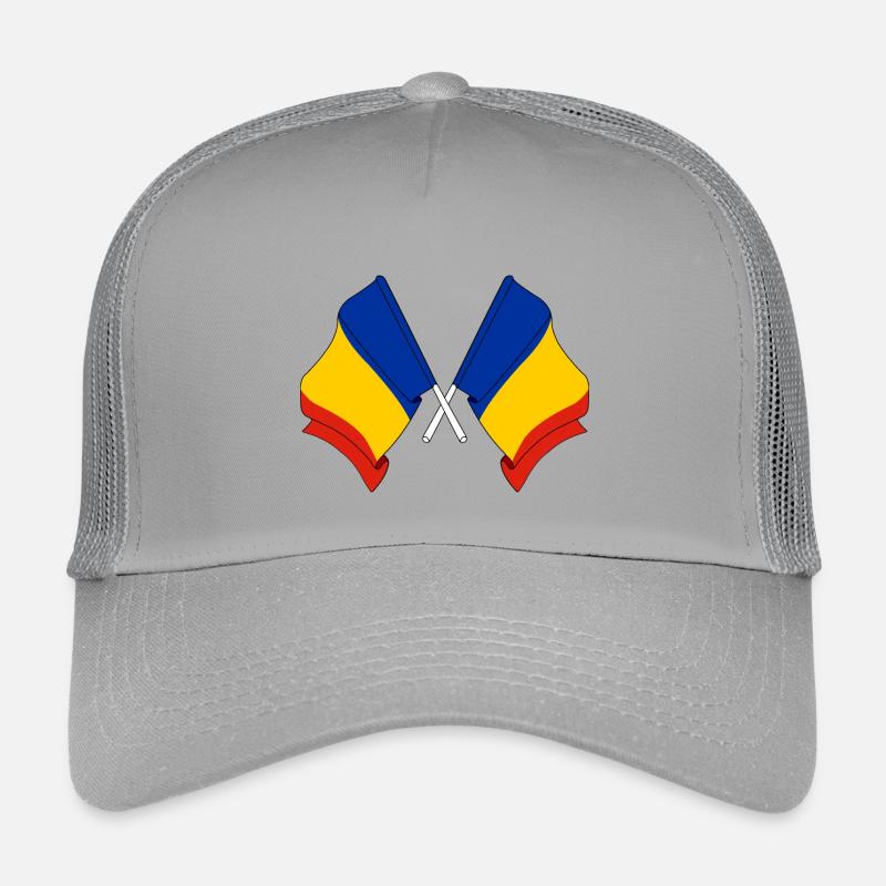 Deux drapeaux Drapeau de la Roumanie, drapeau horizontal m Casquette trucker enfant