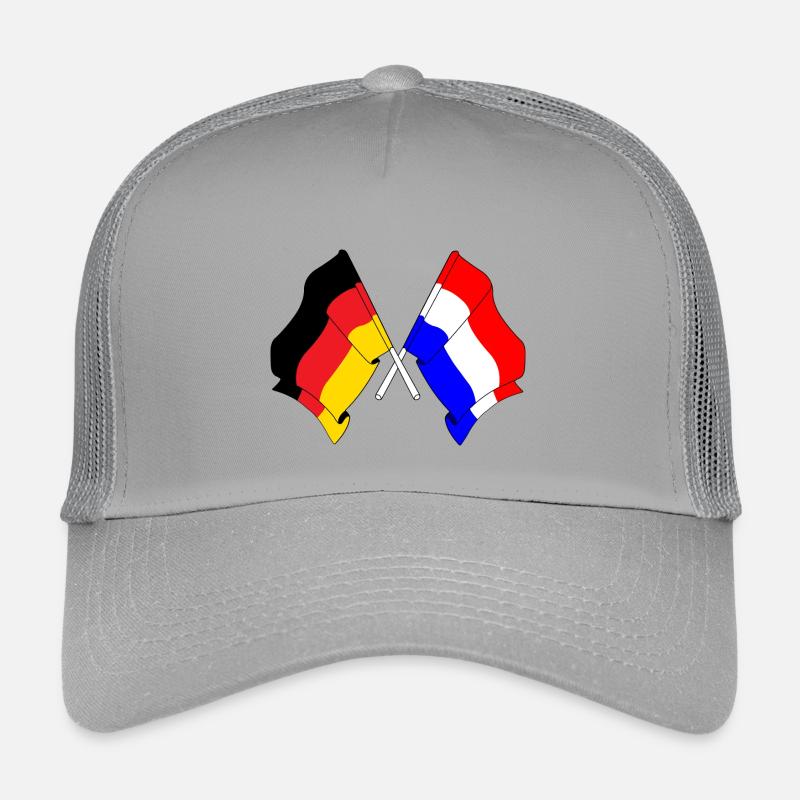 Drapeau de l’Allemagne et drapeau des Pays-Bas Casquette trucker enfant