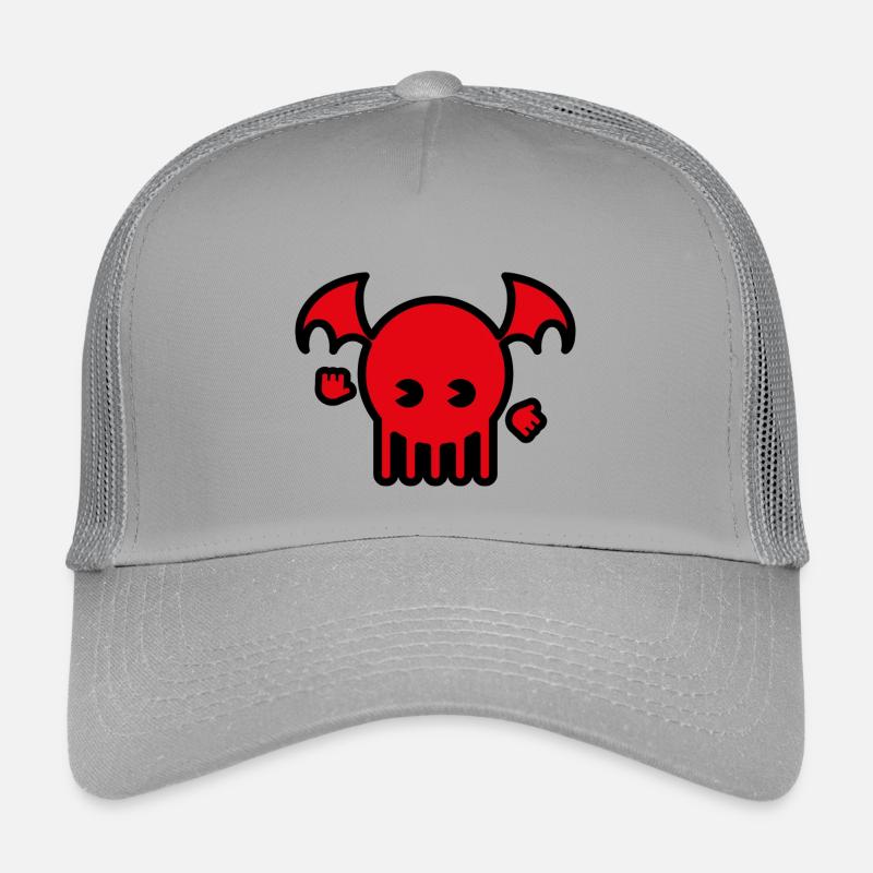 Cthulhu 2024 - Kinder Trucker-Cap - Hellgrau