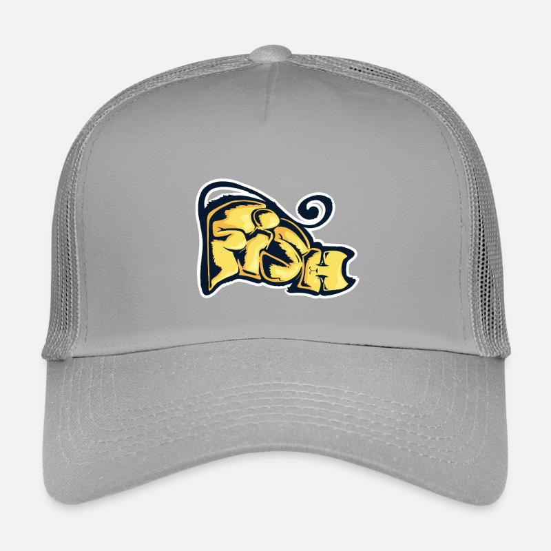 Fish, a drawn word Kids’ Trucker Cap
