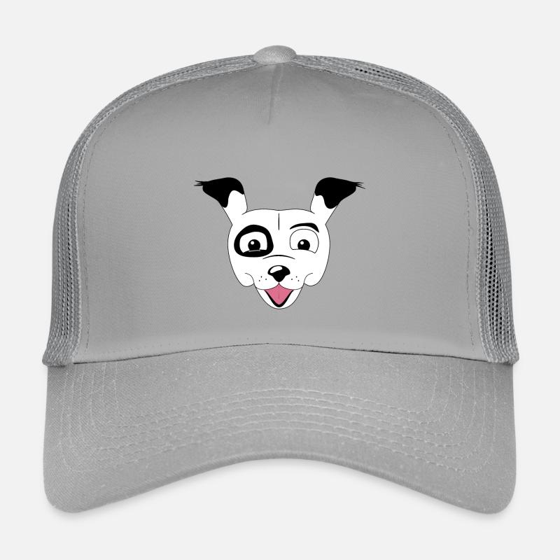 Mohn - Kinder Trucker-Cap - Hellgrau