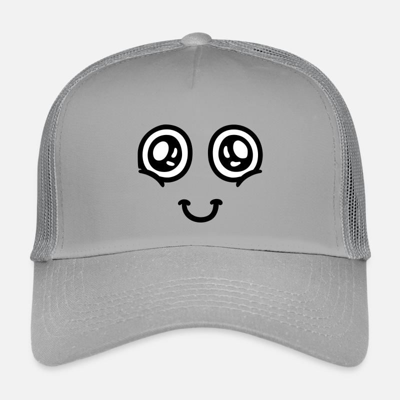 Head in the Clouds - Kids’ Trucker Cap - light grey